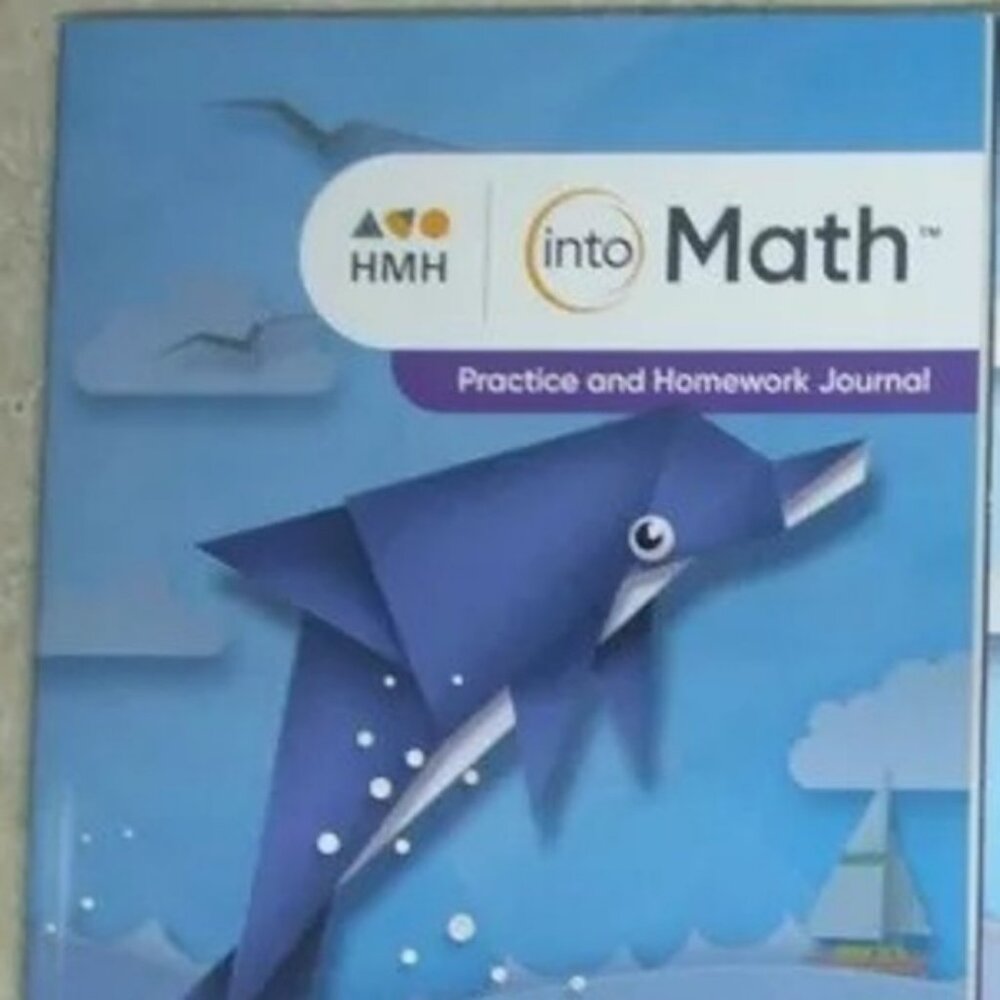 HMH into Math: Practice and Homework Journal, grade 3, homeschooling